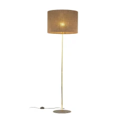 UMBERTO BROWN GOLD LAMPA PODŁOGOWA 1 (16031) - TK Lighting