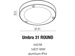 Umbra 31 round (AZ1597) Azzardo