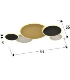 Umbra lampa sufitowa (236322) - Schuller