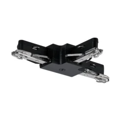 URail Łącznik T stały Czarny Mat 230V Tworzywo sztuczne/Metal (PL96907) - PAULMANN