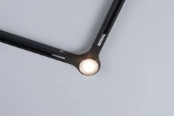 URail LED łącznik L 1x5,3W czarny mat 230V metal ściemn 2700K (PL96997) - PAULMANN