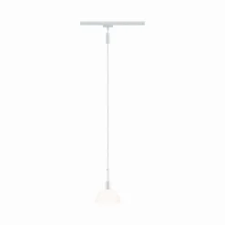 URail Sarrasani max. 20W E14 Biały/Opal szkło (PL96973) - PAULMANN