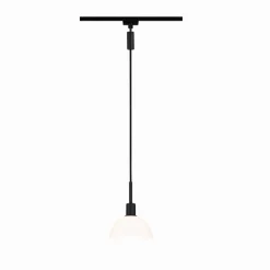 URail Sarrasani max. 20W E14 Czarny/Opal szkło (PL96974) - PAULMANN