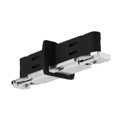 URail Stromtrenner Schwarz m Met 1phase (PL95652) - PAULMANN