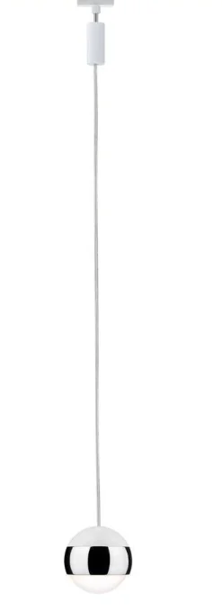 URail System Panel LED Capsule II 1x6W Biały/Chrom 230V Metal/Tworzywo sztuczne (PL95458) - PAULMANN