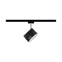 URail System Spot Arena max. 15W Czarny Mat/Chrom 230V Metal ściemniany (PL96924) - PAULMANN