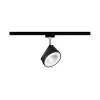 URail System Spot Arena 1x15W Czarny Mat/Chrom 230V Metal 4000K ściemniany (PL96942) - PAULMANN