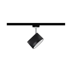 URail System Spot Arena 1x15W Czarny Mat/Chrom 230V Metal 4000K ściemniany (PL96942) - PAULMANN