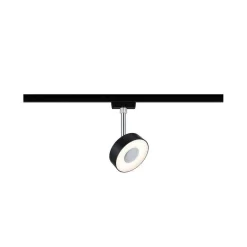 URail System Spot Circle 5W Czarny Mat 230V Metal/Tworzywo sztuczne (PL96915) - PAULMANN