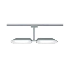 URail System Spot Dipper 2x8W Chrom Mat/Biały 230V (PL95469) - PAULMANN