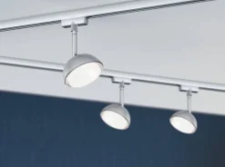 URail System Spot Hemi 1x5W Chrom Mat 230V Metal/Tworzywo sztuczne (PL95508) - PAULMANN