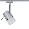URail System Spot Pipe max. 1x10W GU10 Chrom Mat Chrom 230V Metal/Tworzywo sztuczne (PL97612) - PAULMANN