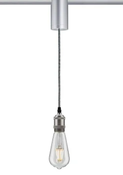 URail Universal adapter do zwisu Chrom/Mat 230V Metal/Tworzywo sztuczne (PL95494) - PAULMANN