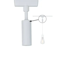 URail uniwersalny adapter do lamp wiszących biały Kst (PL95552) - PAULMANN