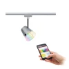 URail ZB reflektor Cone RGBW 1x5,5W Chrom mat GU10 230V metal/tworzywo (PL95525) - PAULMANN