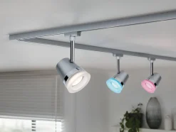 URail ZB reflektor Cone RGBW 1x5,5W Chrom mat GU10 230V metal/tworzywo (PL95525) - PAULMANN