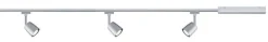 URail Zestaw Cover max. 3x10W GU10 Chrom Matowy 230V Metal/Tworzywo sztuczne (PL95462) - PAULMANN
