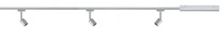 URail Zestaw Pure II max. 3x10W GU10 Chrom Matowy 230V Metal/Tworzywo sztuczne (PL95463) - PAULMANN