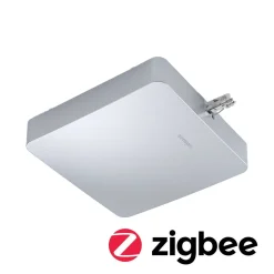 URail ZigBee zasilanie środkowe max. 150W LED Chrom Mat 230V Tworzywo sztuczne (PL50120) - PAULMANN