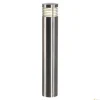 VAP SLIM 60, lampa podłogowa outdoor, TC-TSE, IP44, stal nierdzewna szczotkowana, Ø/W 10/60 cm, maks. 20W (230066) - SLV