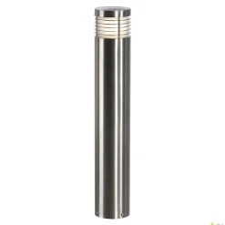VAP SLIM 60, lampa podłogowa outdoor, TC-TSE, IP44, stal nierdzewna szczotkowana, Ø/W 10/60 cm, maks. 20W (230066) - SLV