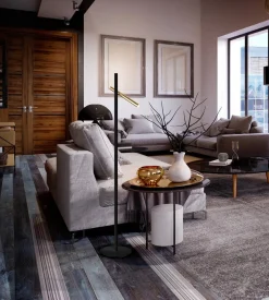 Varas lampa podłogowa 1L (373685) - Schuller