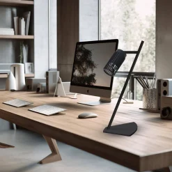 VERTICAL BLACK LAMPKA GABINETOWA 1xGU10 (ML0299) - Milagro