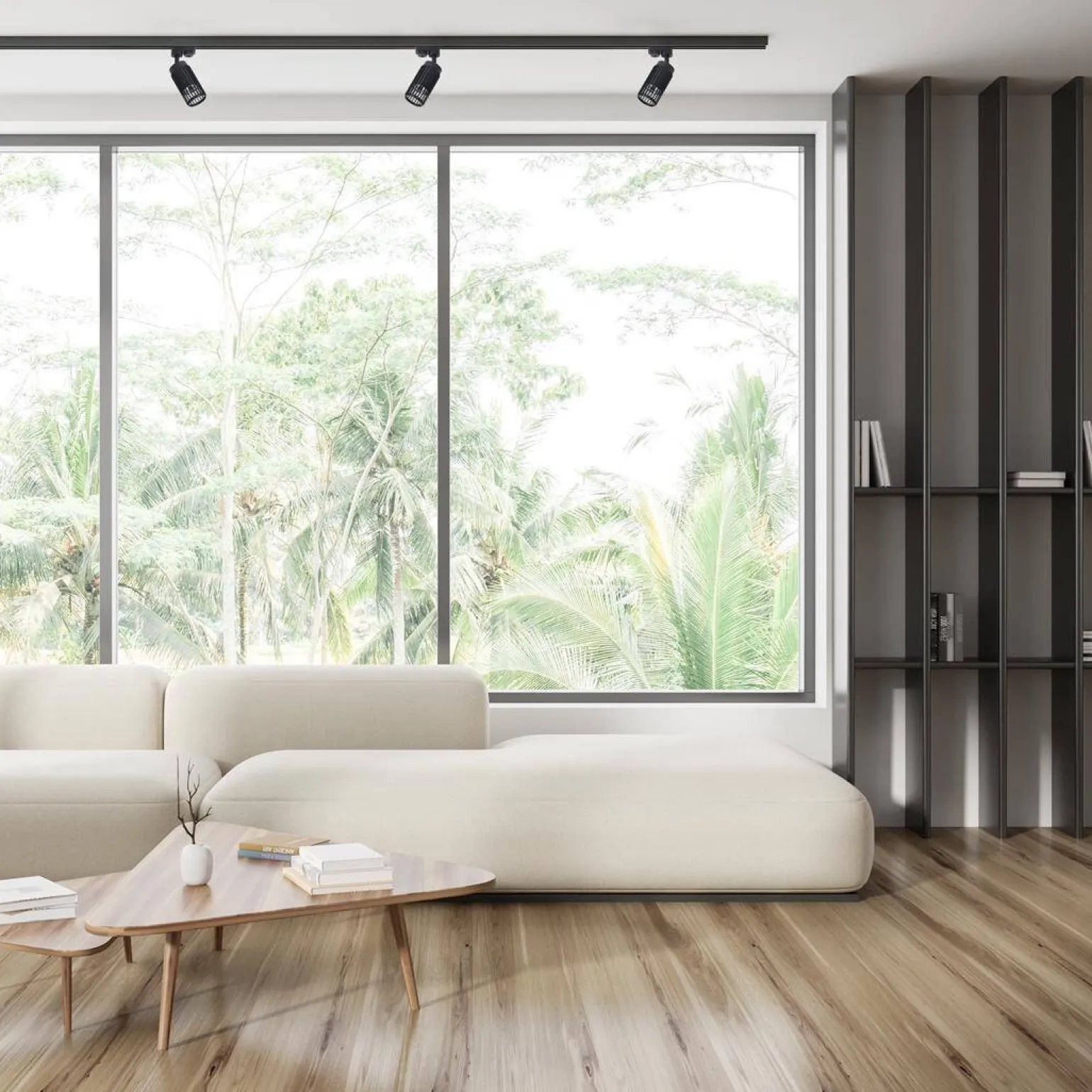 VERTICAL BLACK TRACK 1xGU10 (ML0293) - Milagro