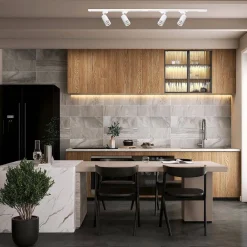 VERTICAL WHITE TRACK 1xGU10 (ML0303) - Milagro