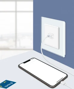 VL-WUSB-CHARGER45W-61 Moduł biały szybka ładowarka USB-C 45W