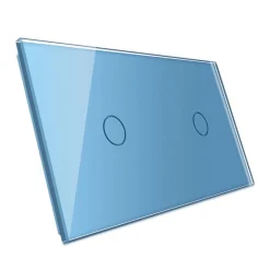 Włącznik dotykowy krzyżowo-schodowy 1 + 1 EC Wi-Fi niebieski (VL-C7011SEC-69) LIVOLO