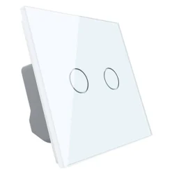 Włącznik dotykowy LIVOLO krzyżowo-schodowy podwójny EC Wi-Fi biały (VL-C702SEC-61) LIVOLO