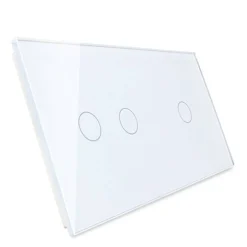 Włącznik dotykowy Schodowo - krzyżowy 2 + 1 EC Wi-Fi w kolorze białym (VL-C7012SEC-61) LIVOLO