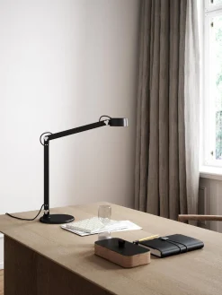Wielofunkcyjna lampa stołowa NOBU Nordlux LED Metal Czarny