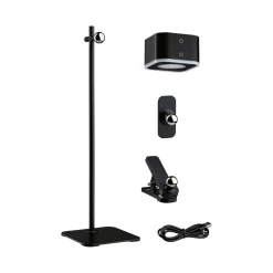 Wielofunkcyjna lampka na biurko, z klipsem, z magnesem , ściemnialna VARIA DIM USB-C czarny (PL71171) - PAULMANN