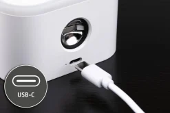 Wielofunkcyjna lampka na biurko, z klipsem, z magnesem , ściemnialna VARIA DIM USB-C biały (PL71172) - PAULMANN