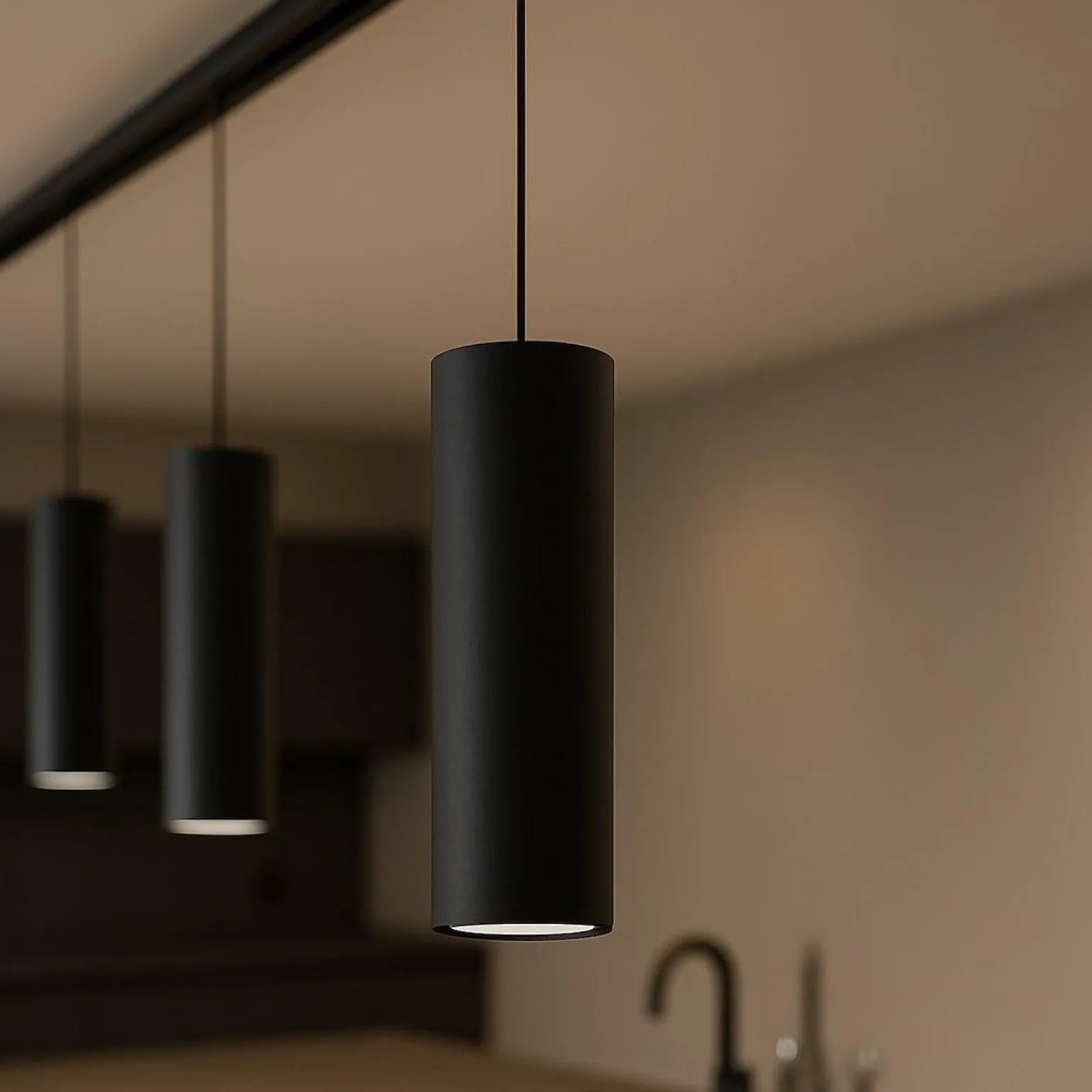 Wisząca lampa na szynę Magnetic track pendant 10mm 7W 3000-6000K (ML2179) - Milagro