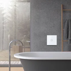 Wkład włącznika dotykowego pojedynczego EC Wi-Fi (schodowo - krzyżowego) ze złotym panelem szklanym (VL-C701SEC-63) LIVOLO