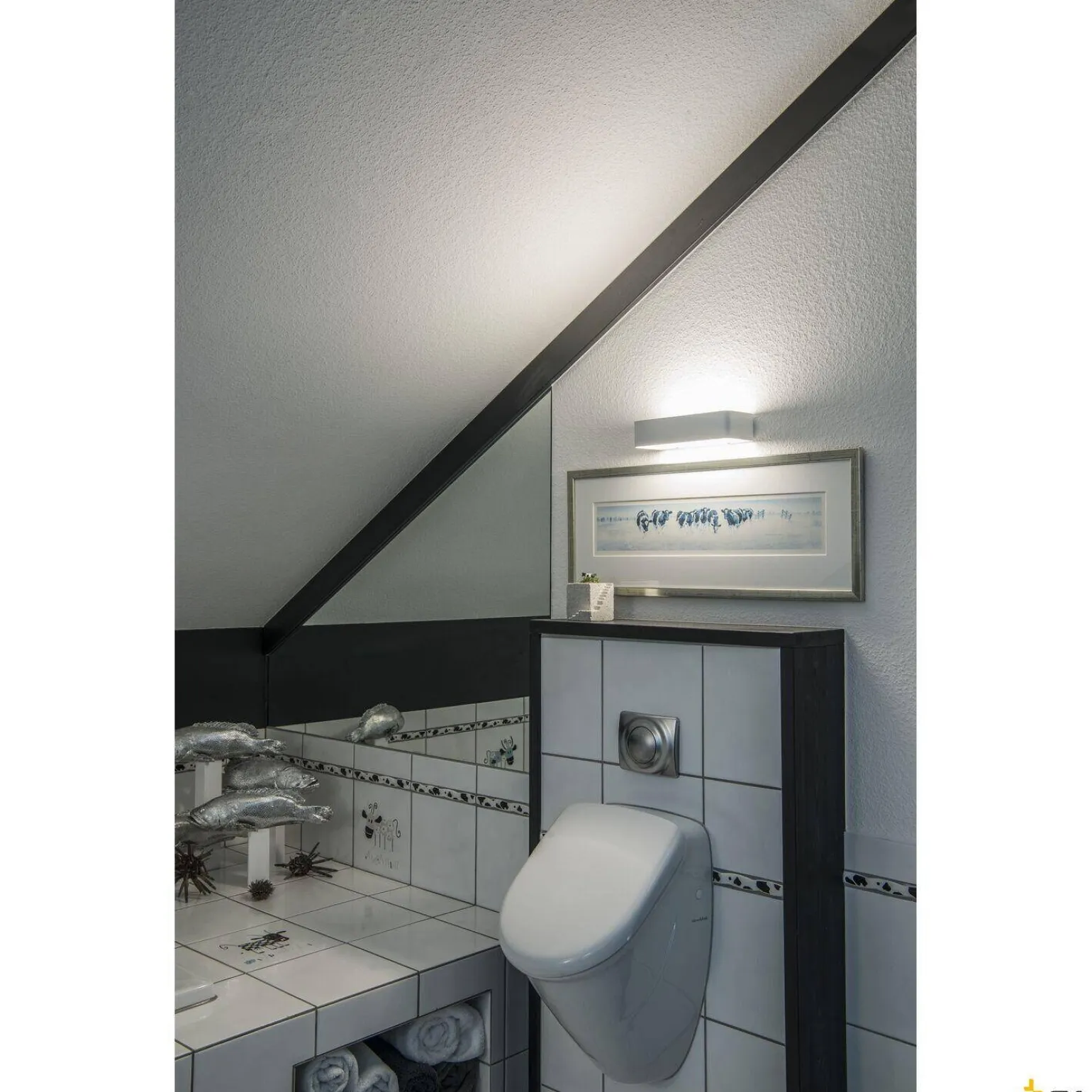 WL 149 R7S, lampa ścienna, QT-DE12, prostokątna, up/down, kolor biały matowy, maks. 60W (149471) - SLV