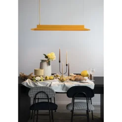 YOTTSU B melonowa sufitowa lampa wisząca (YOB653P02) - Ummo