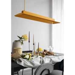 YOTTSU B melonowa sufitowa lampa wisząca (YOB653P02) - Ummo