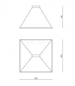 Żyrandol AKIRA LED mały (67027 - Ramko) - żyrandol