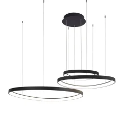 Żyrandol AMANDA PENDANT 45+65+85 3000K BK (AZ5027) - Azzardo