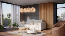 Żyrandol Aster Kol. Złoty (MOD007PL-08G1) - Maytoni