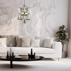 Żyrandol AURELIA CHROME 8xE14 (ML0404) - Milagro