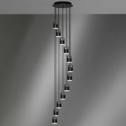 Żyrandol BAG Kol. Czarny (0053.33.NE) - Vivida