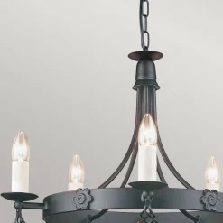 Żyrandol Belfry (BY5-BLACK) - Elstead Lighting