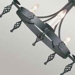 Żyrandol Belfry (BY5-BLACK) - Elstead Lighting