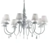 Żyrandol BLANCHE SP8 biała (035574) - Ideal Lux