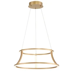 Żyrandol Cadoux - Szczotkowane złoto (QN-CADOUX-P-BG) - Quintiesse